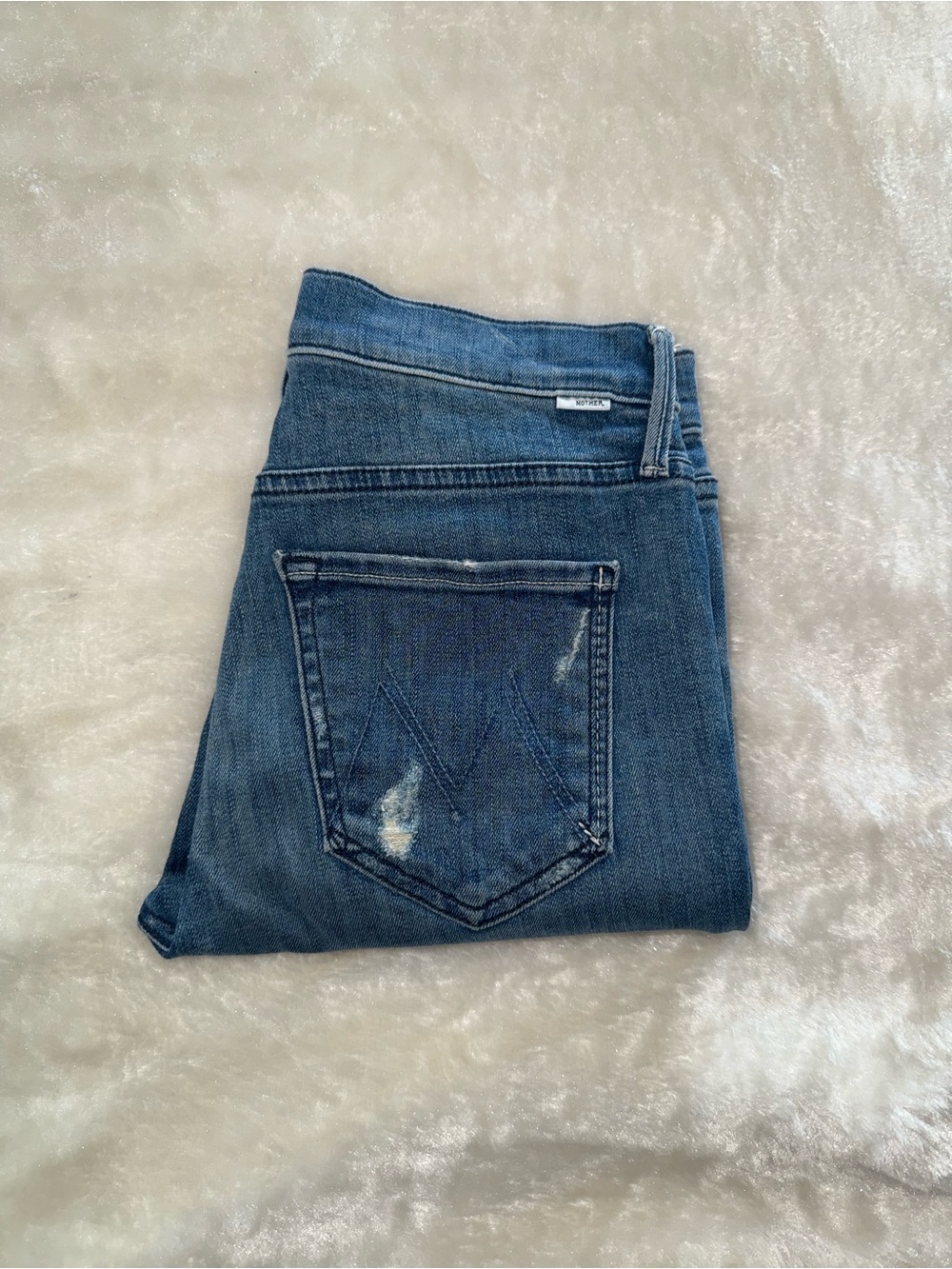 Mother the stunner ankle fray Jeans - Picture 5 of 13